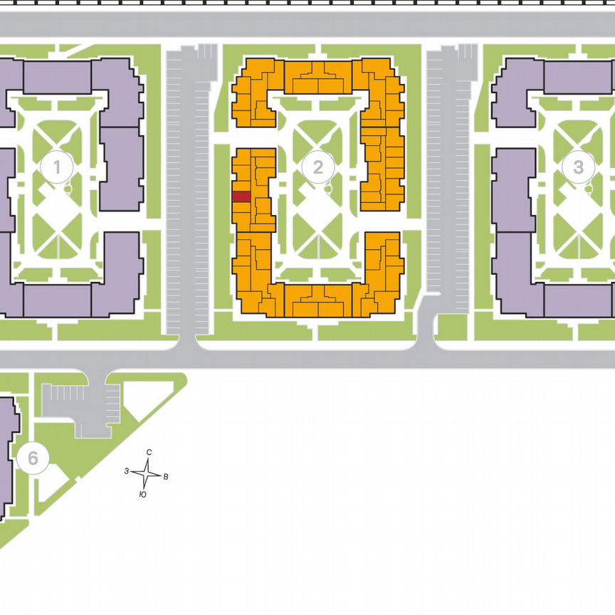 Квартира-студия, 25,4 м², 3/4 эт.