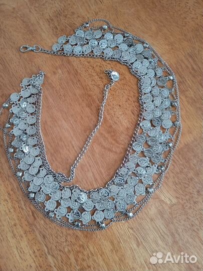 Пояс с монистами для танцев