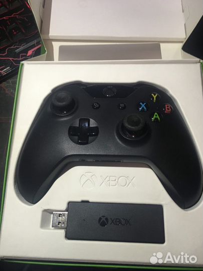 Геймпад xbox + адаптер