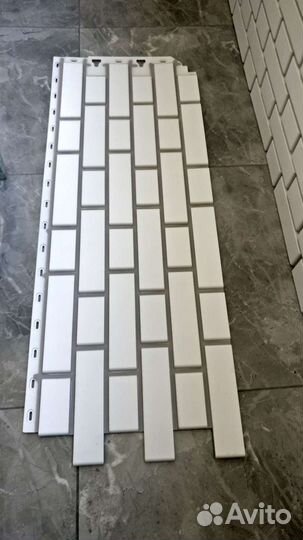 Панель фасадная Docke Flemish белый