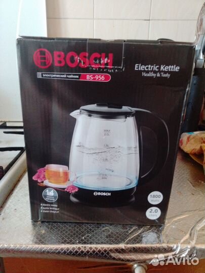 Чайник электрический bosch новый