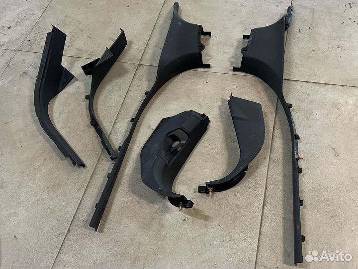 Накладки порогов на BMW X5 E70