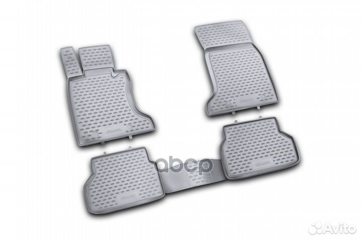 Коврики в салон BMW 5,2003-2010 4 шт. (полиуре