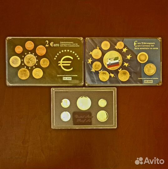 Набор Монет Euro