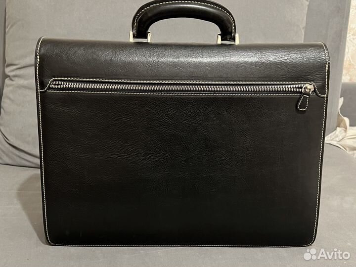 Мужской кожаный портфель