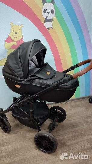 Коляска 2 в 1 Maema экокожа