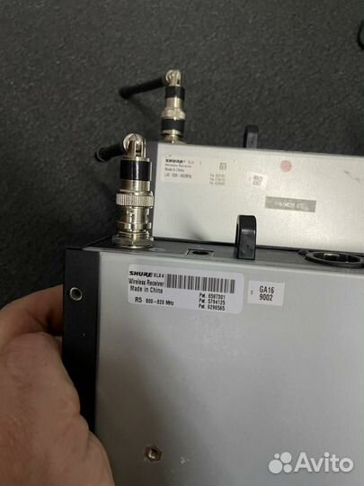 Радиосистемы в рэк Shure SLX H5 P4 L4E R5