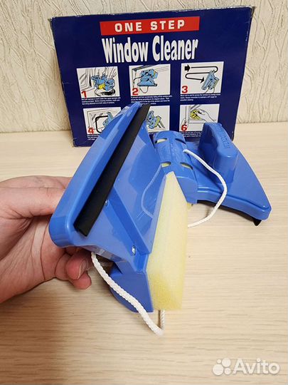 Магнитная щётка для мытья окон