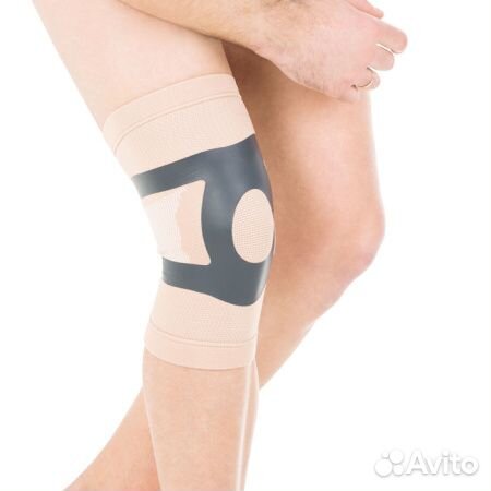 Коленный бандаж с усиливающими лентами Т-8521