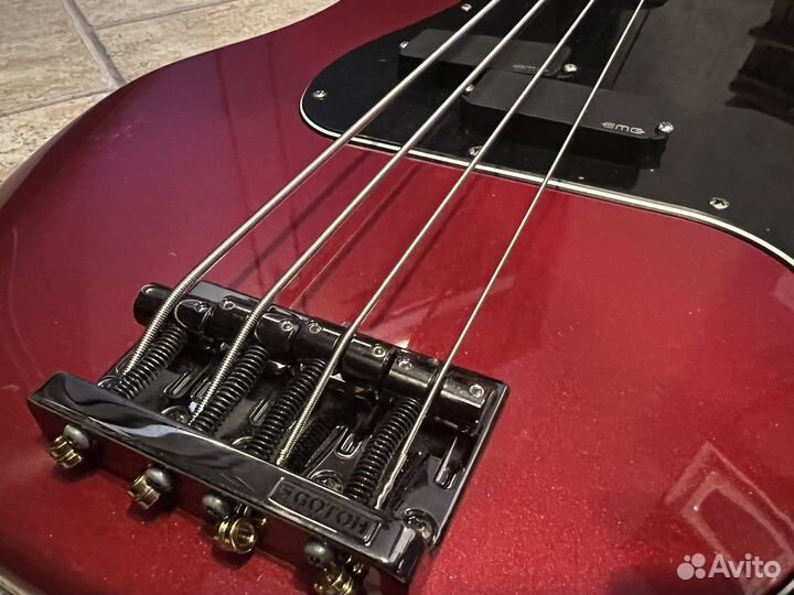 Бас гитара Fender Precision Bass 1993 Gotoh, EMG