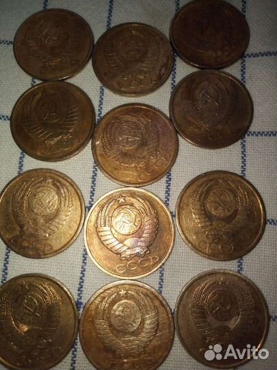 Монеты 1980-1990 годов