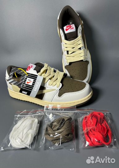 Кроссовки Travis Scott 1 Люкс