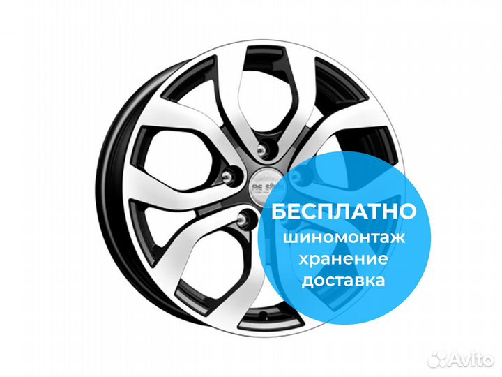 R16 5x114,3 6,5J ET50 D66,1 K&K кс704 (16 Terrano