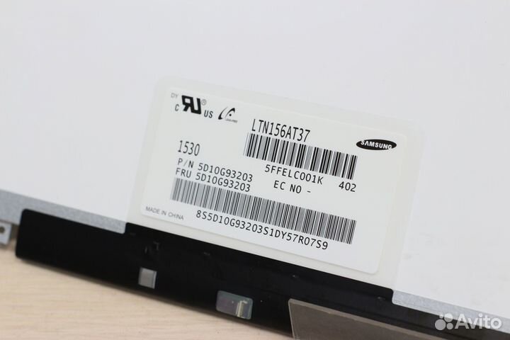 Матрица для ноутбука 15.6