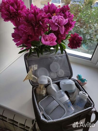 Молокоотсос avent электрический,ручной