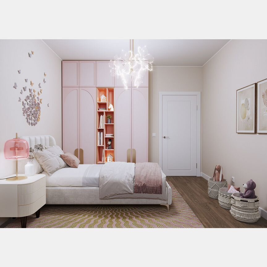 1-к. квартира, 41,4 м², 10/20 эт.