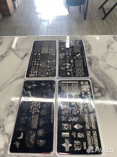 Пластины для стемпинга бу