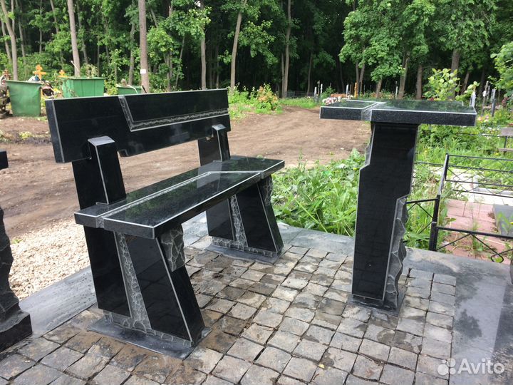 Стол, лавка на могилу
