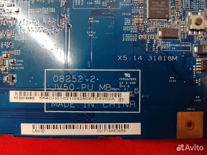 Донор Acer Aspire 5536 JV50-PU (48.4CH01.021) 0825