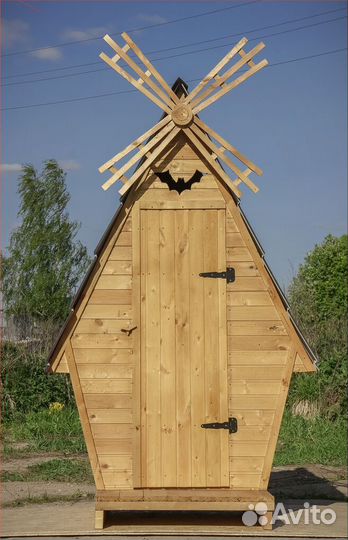 Дачный туалет с установкой