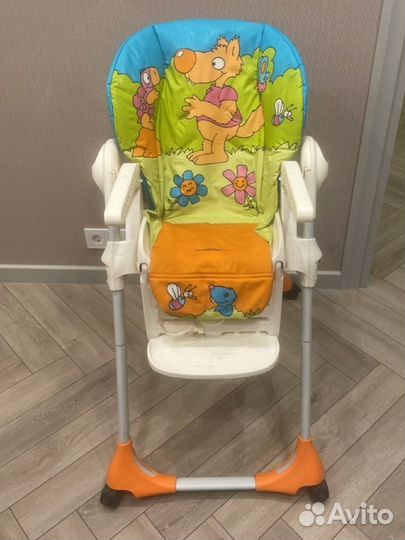 Стульчик для кормления chicco polly