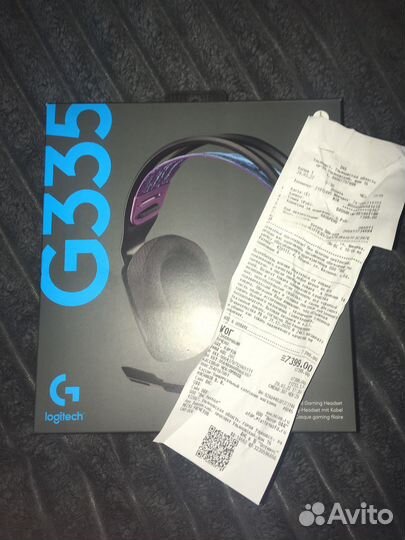 Наушники logitech g335