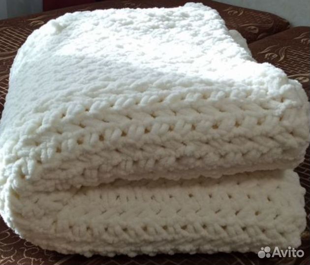 Плюшевый плед alize puffy 205*185