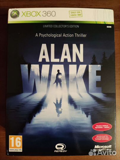 Alan Wake Limited Collector's Edition Xbox 360