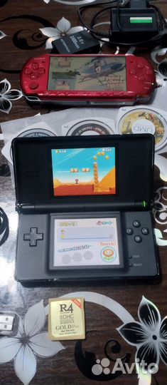 Игровая консоль psp 3008 и Nindendo DSi