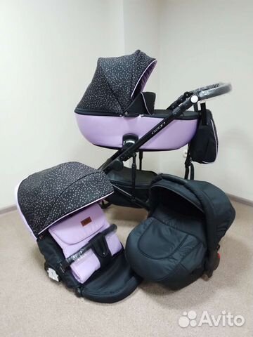 Новая коляска Riko Basic Ozon Pro 3 в 1