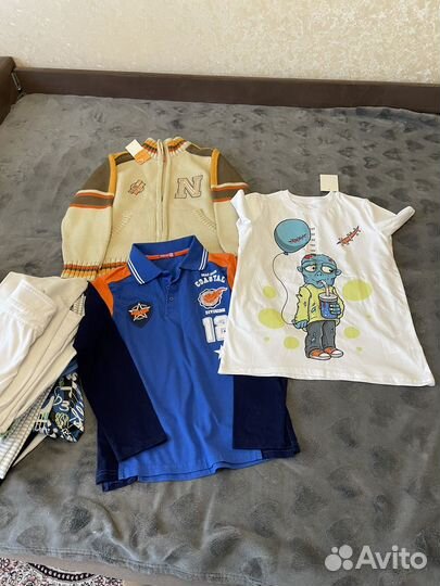 Пакет фирменных вещей на мальчика 140-146-152