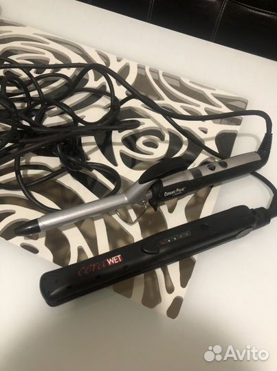 Плойка для волос+утяжок доя выпрямления
