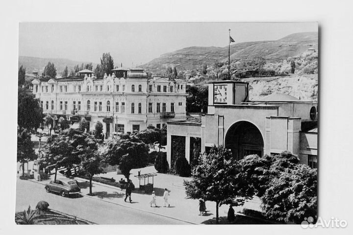 Юг СССР, курорты советские открытки 50-60 года