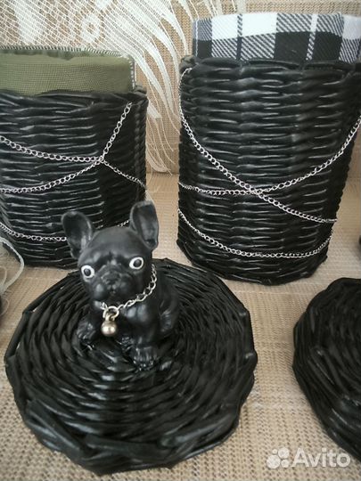 Плетёные подарочные коробочки