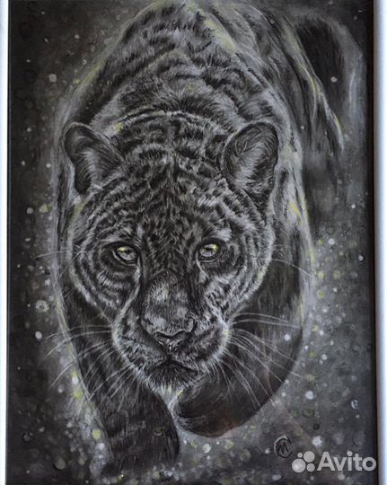 Картина графика «Свет ягуара»