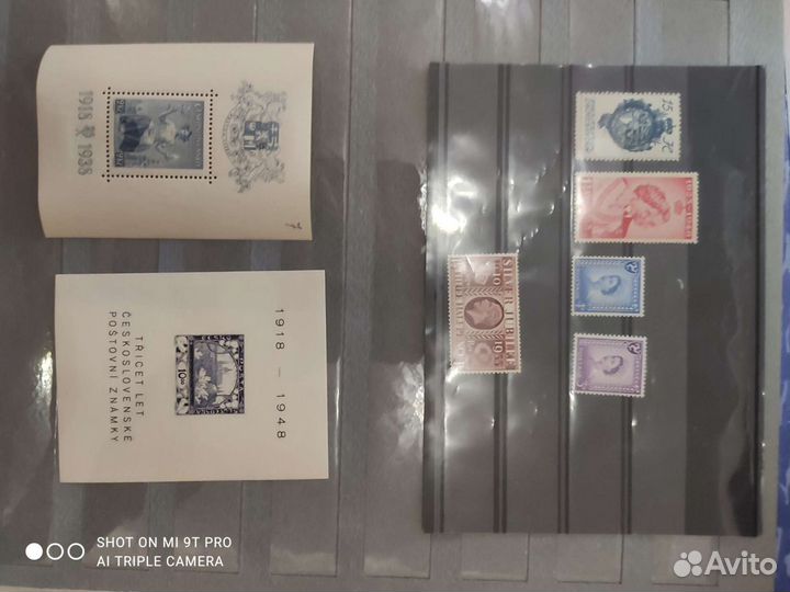 Чистые марки мира