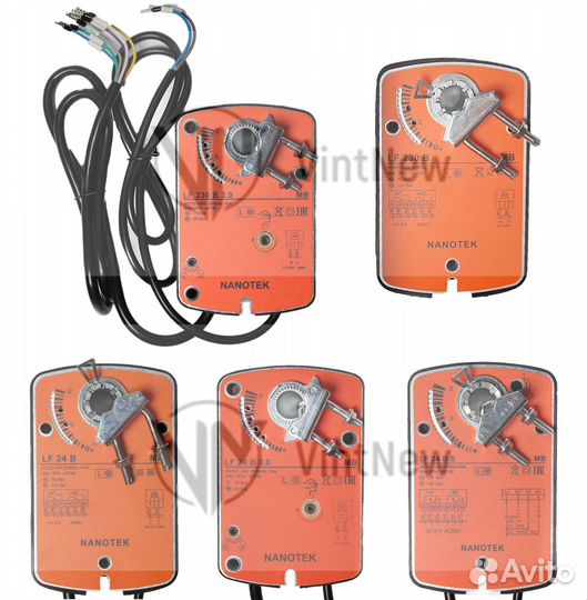 Приводы вентиляции Nanotek