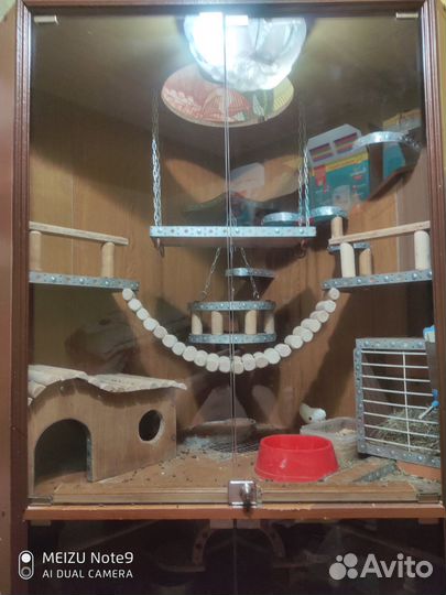 Клетка для шиншиллы