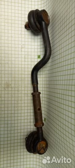 Тяга рулевая наружная левая для Москвич 403, азлк