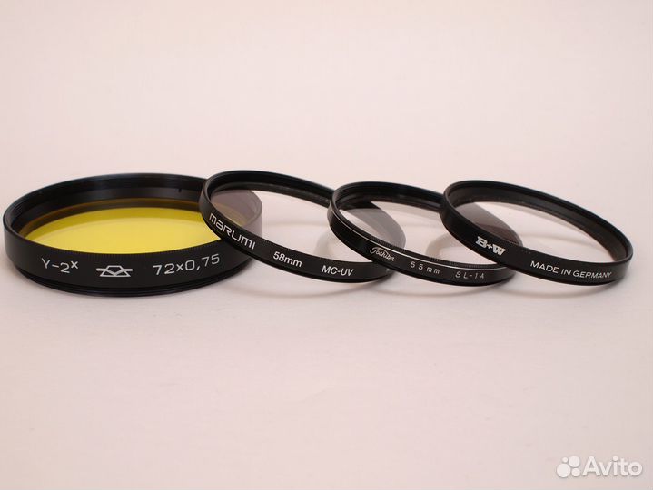 Светофильтры UV, CPL, Star, ND, Gradient, Infrared