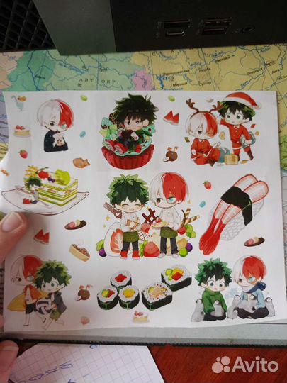 Стикеры аниме