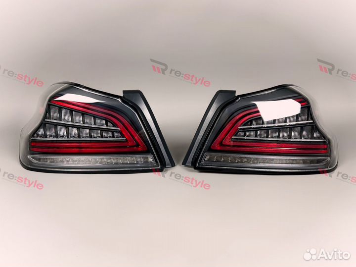 Стопы Subaru Impreza WRX VA/V10 14-21г Дымчатые