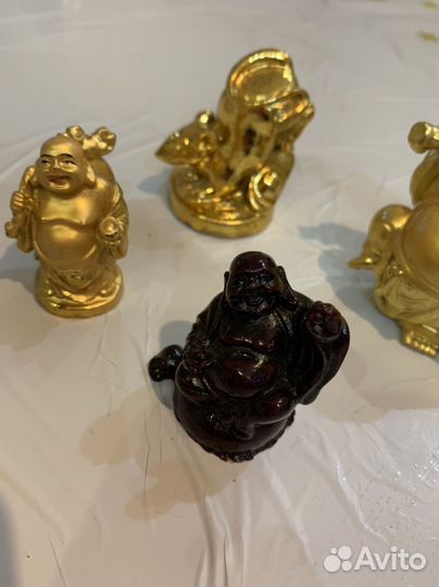 Денежная жаба, хоттей, фигурки фэн-шуй