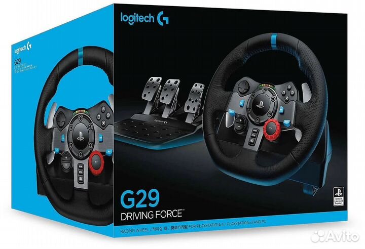 Комплект Logitech G G29 Driving Force