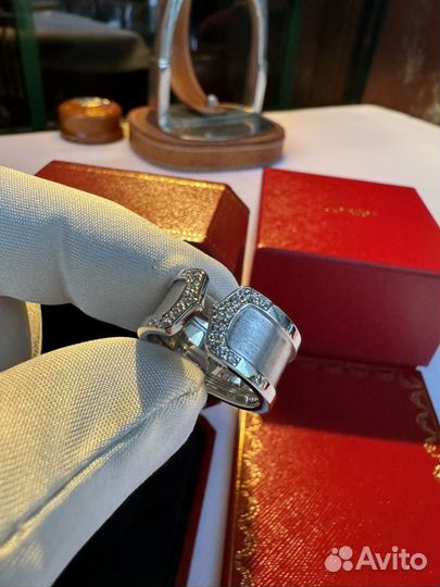 Кольцо Cartier C De Cartier White Gold