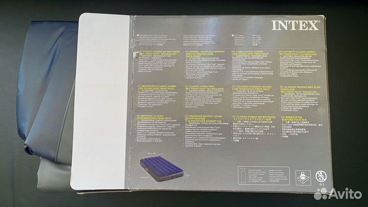 Матрас надувной Intex, 99х191х25 см