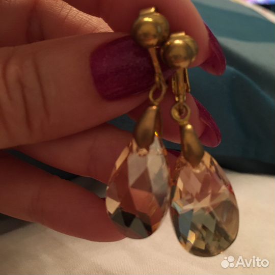 Kлипсы Swarovski