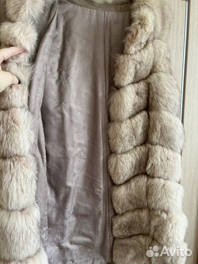 Жилетка из меха песца