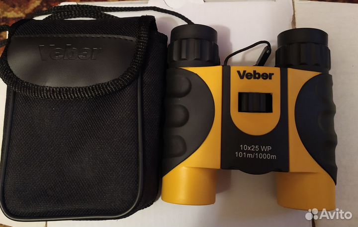 Бинокль veber 10x25