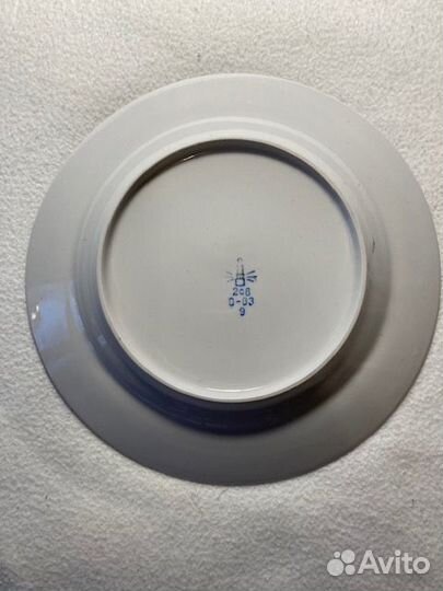 Тарелки фарфоровые СССР